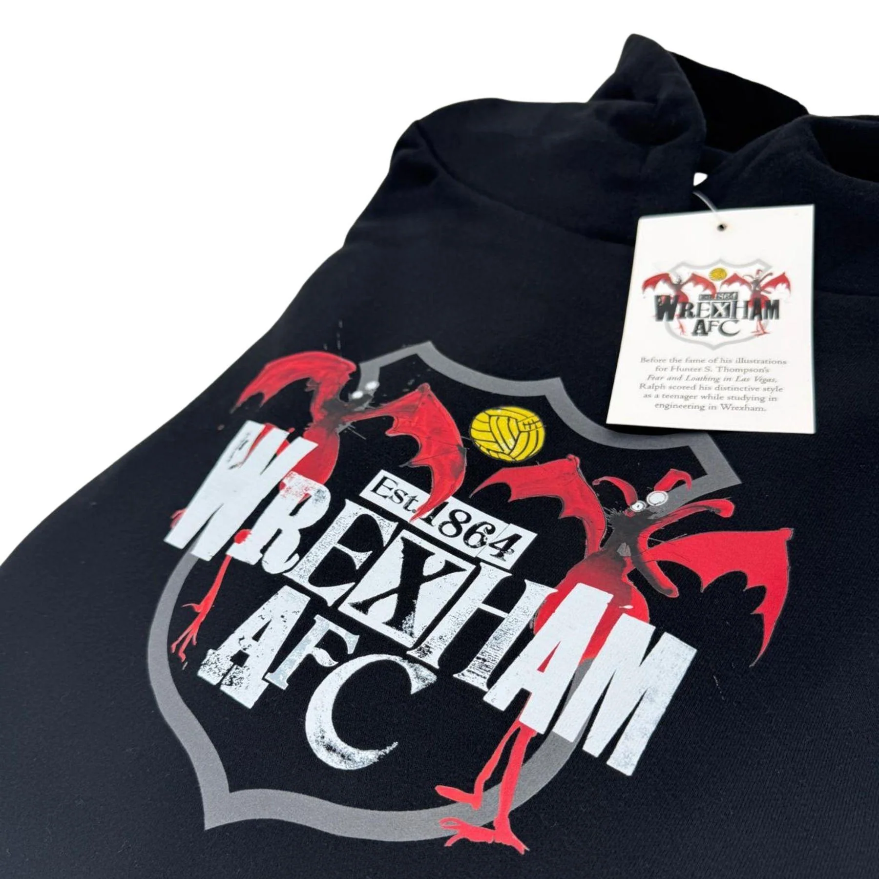 WAFC X Ralph Steadman Hoodie - Black - Image 3